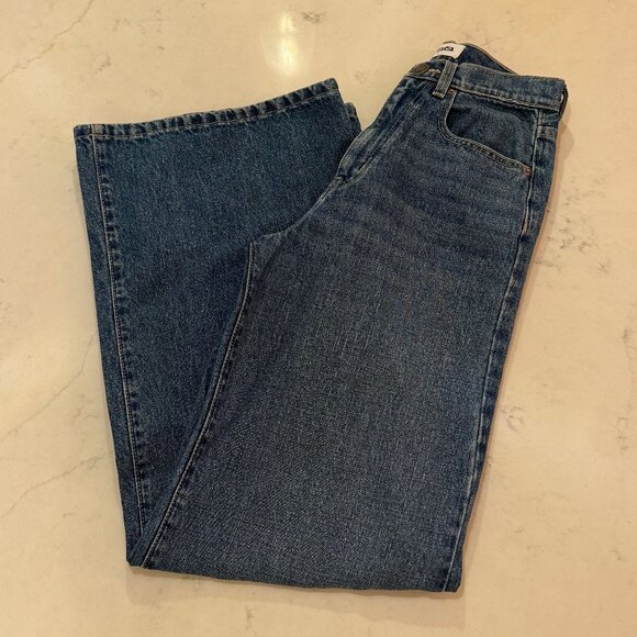 RSQ Wide Leg Low Rise Dark Denim Size 27 - Picture 5 of 5